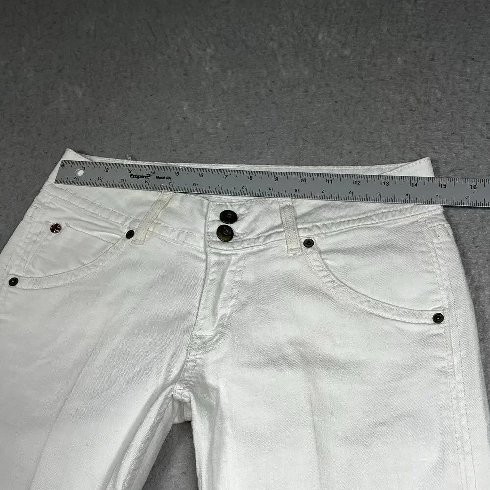 Hudson Jeans White Women's Boot Cut Jeans - Picture 7 of 16